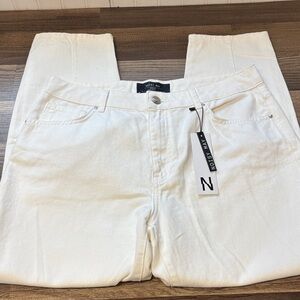 NWT Noisy May Isabel Mom fit high waist tampered leg